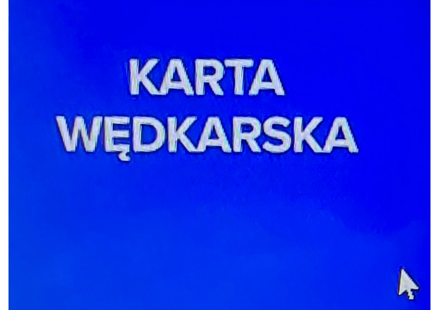 Karta Wędkarska Pzw